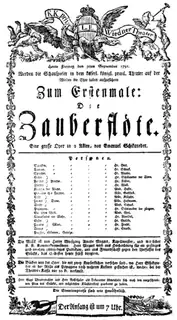 Kouzelná flétna - opera W. A. Mozarta