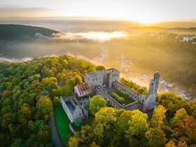 Klášterní zřícenina Limburg - o mniších, císařích a době adventní