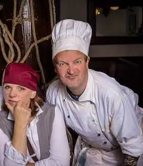 "Captain Cook" - Pan 7 krbů - Culinartheater se 4chodovým menu