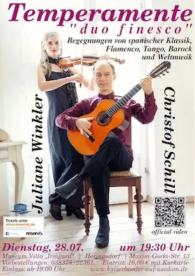 "Temperamente" - зустрічі іспанської класики, фламенко, аргентинського танго, бароко і світової музики - прем'єра