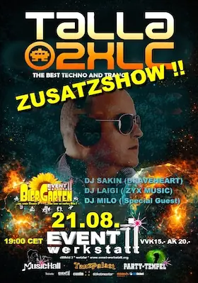 TALLA 2XLC Techno Classix Party - Summer Special — Event Werkstatt, Wetzlar