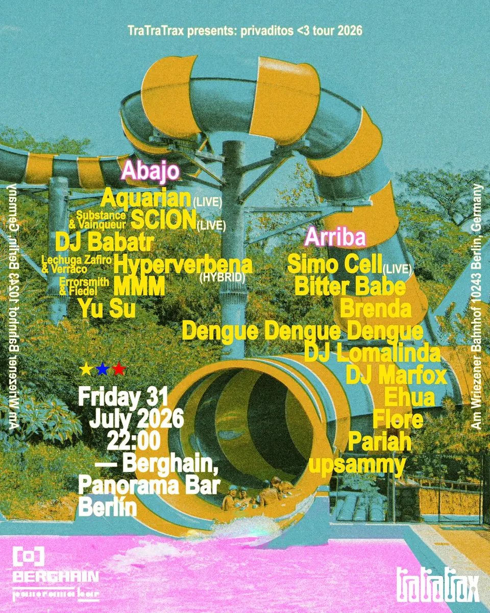 TraTraTrax — Berghain | Panorama Bar | Säule, Berlín