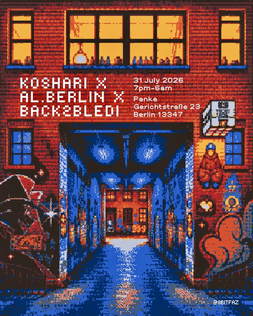 Back2Bledi x Koshari x AL.Berlin — Panke, Berlin