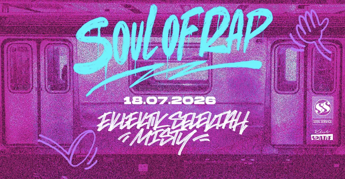 SOUL OF RAP | Eklektik Selektah x Misty — Klub SPATiF, Varšava