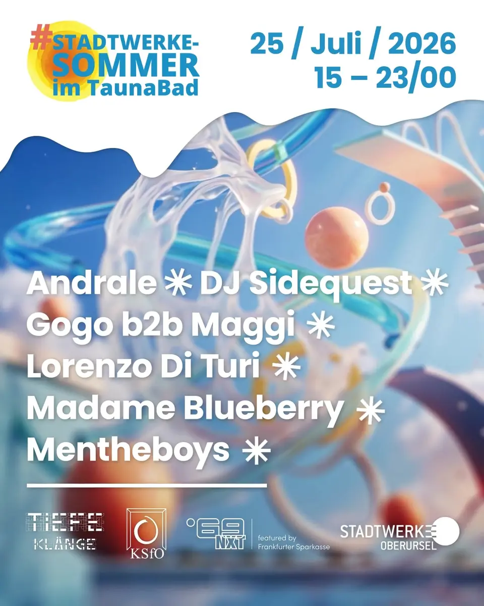 Schwimmbadrave - #Stadtwerke-Sommer im Taunabad — Taunabad Oberursel, Франкфурт-на-Майні