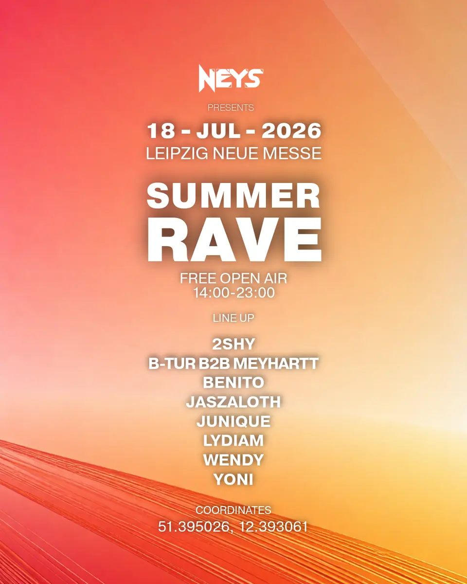 FREE OPEN AIR LEIPZIG MESSE SUMMER RAVE — TBA - Leipzig Neue Messe, Lipsko