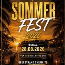 Sommerfest 2026 - Uferstrand Chemnitz — Uferstrand, Хемниц