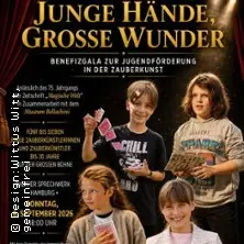 Mladé ruce - Velké zázraky | Charitativní gala s mladými kouzelníky — Sprechwerk, Hamburk