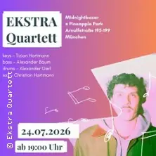 Ekstra Quartett — Pineapple Park (Alte Paketposthalle), Mnichov