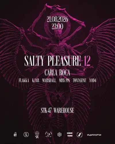 Salty Pleasure 12: Carla Roca / Miss Pin / Dystorphia