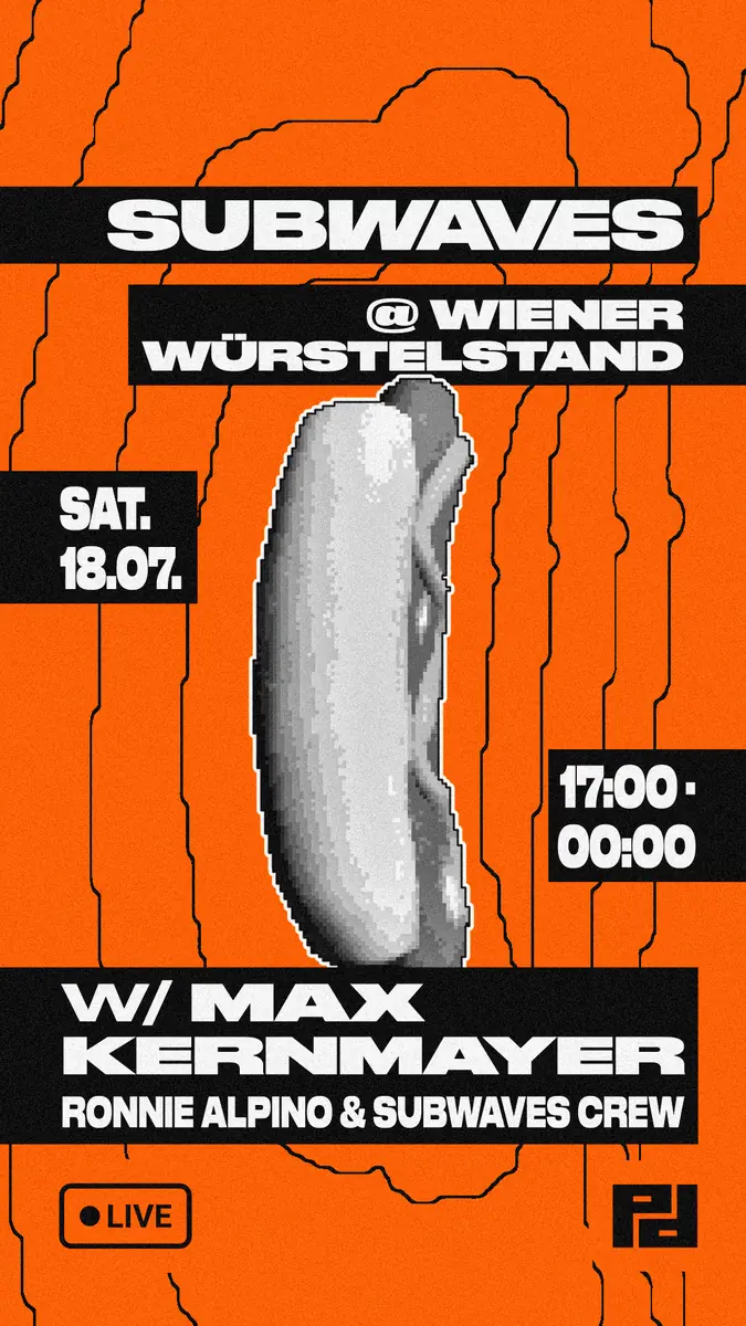 Subwaves at Wiener Würstelstand - Max Kernmayer — Wiener Würstelstand - Spittelau, Vienna