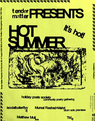 Tender Matter pres. Hot Summer