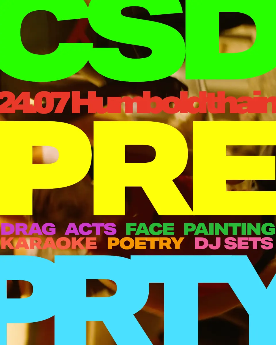 CSD PRE PARTY — Humboldthain Club, Берлин