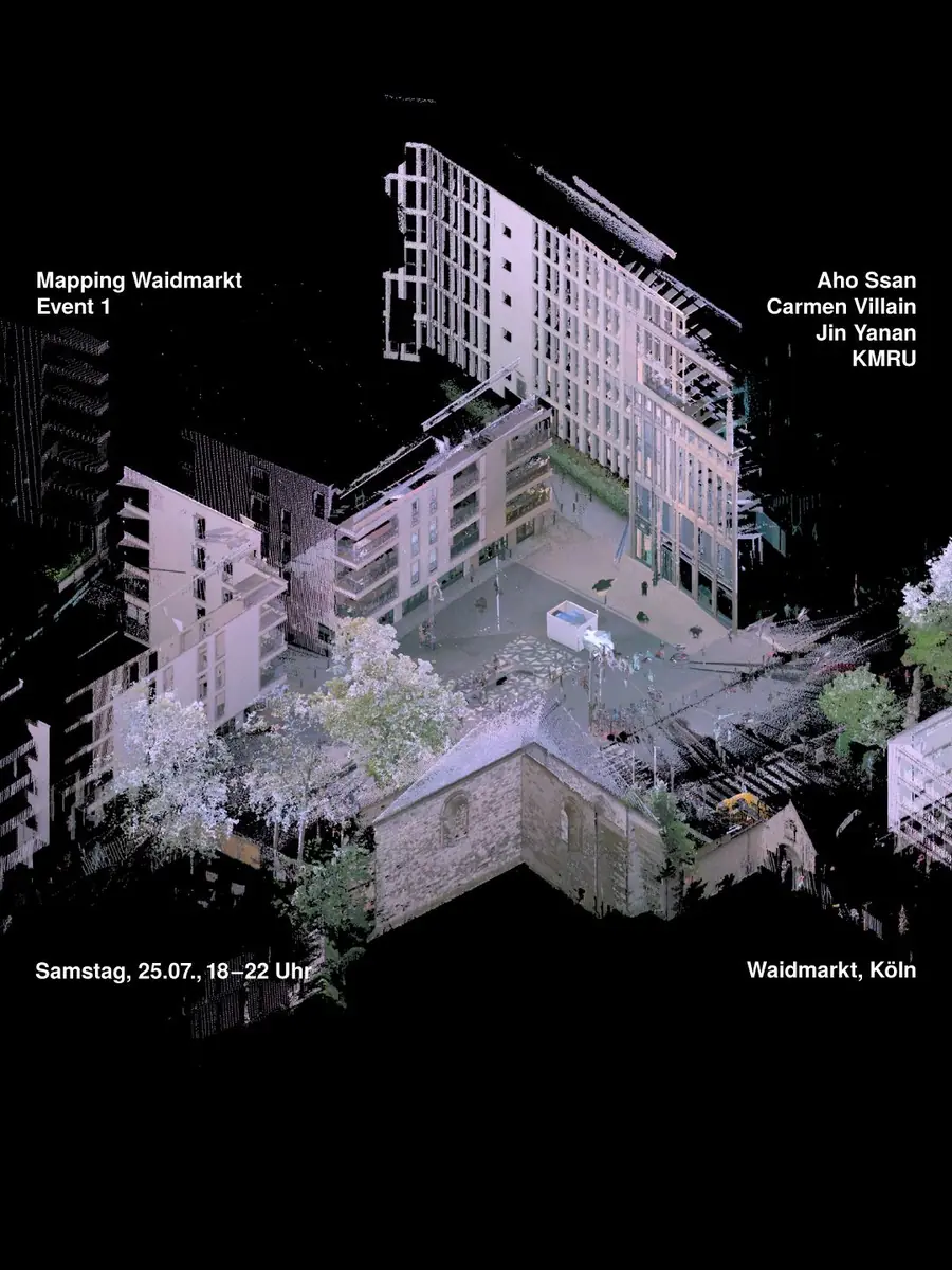 Mapping Waidmarkt Event 1 — TBA - Waidmarkt, Кёльн