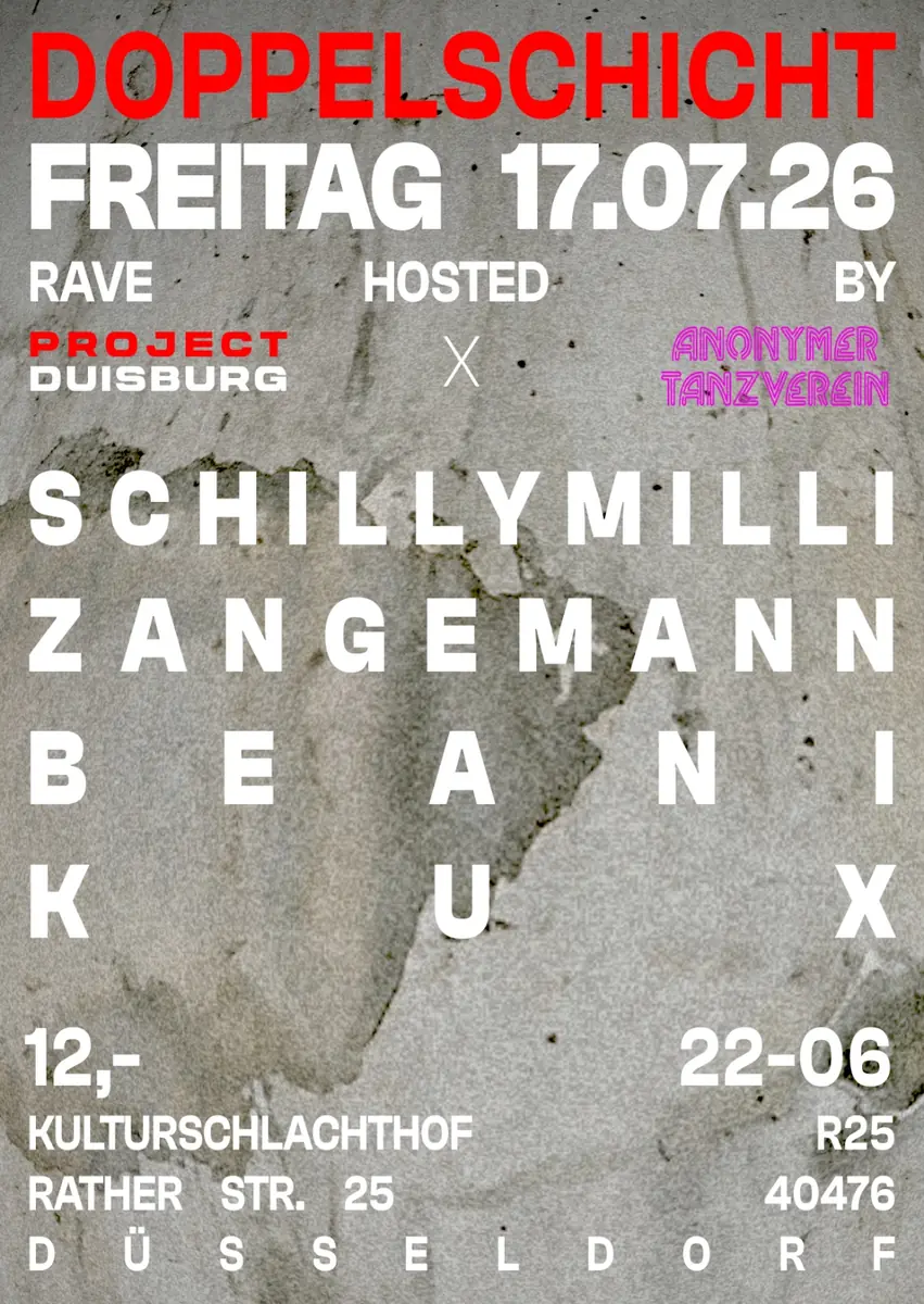 Doppelschicht V1 (Rave) — R25 Kulturschlachthof, Düsseldorf