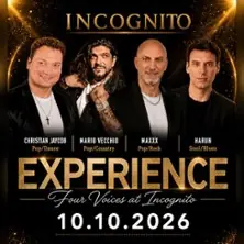Experience – Four Voices Live | Incognito Showpalast — Incognito Showpalast, Berlin