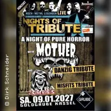 Nights of Tribute Danzig + MISFITS Cover | 2 Tribute Bands with Mother + Astra Zom
