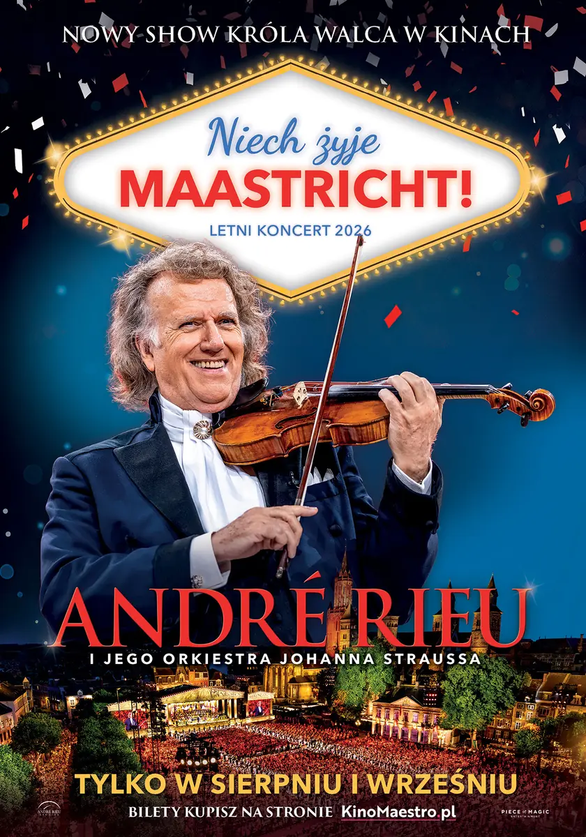 André Rieu. Ať žije Maastricht! — Kinoteatr Słonko - Śrem, Śrem