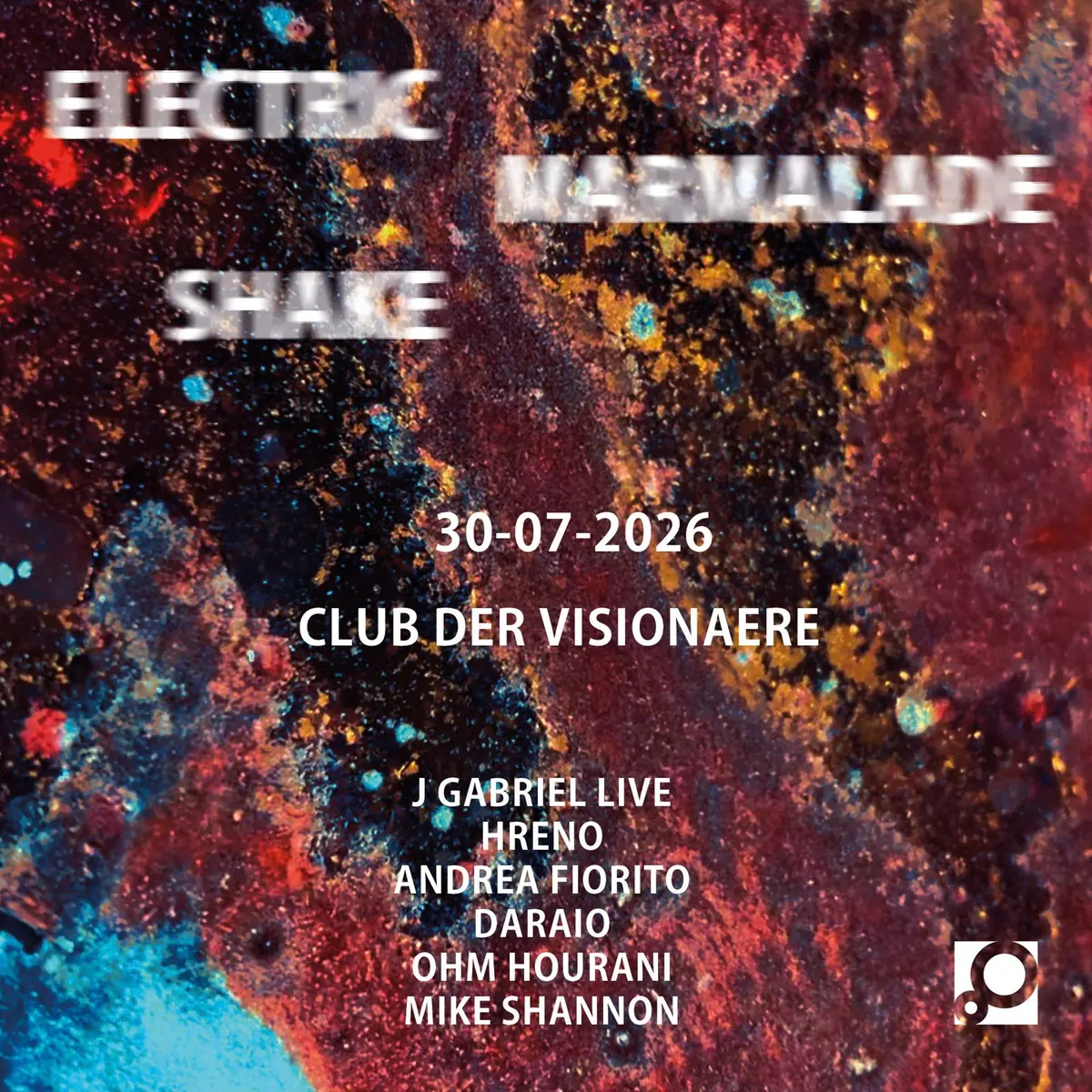 Electric Marmalade Shake — Club der Visionaere, Berlín