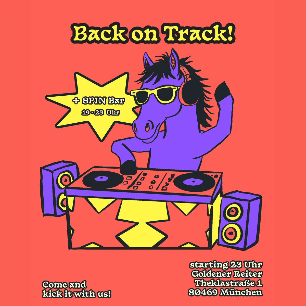Back on Track! - House of Lolo — Goldener Reiter, München