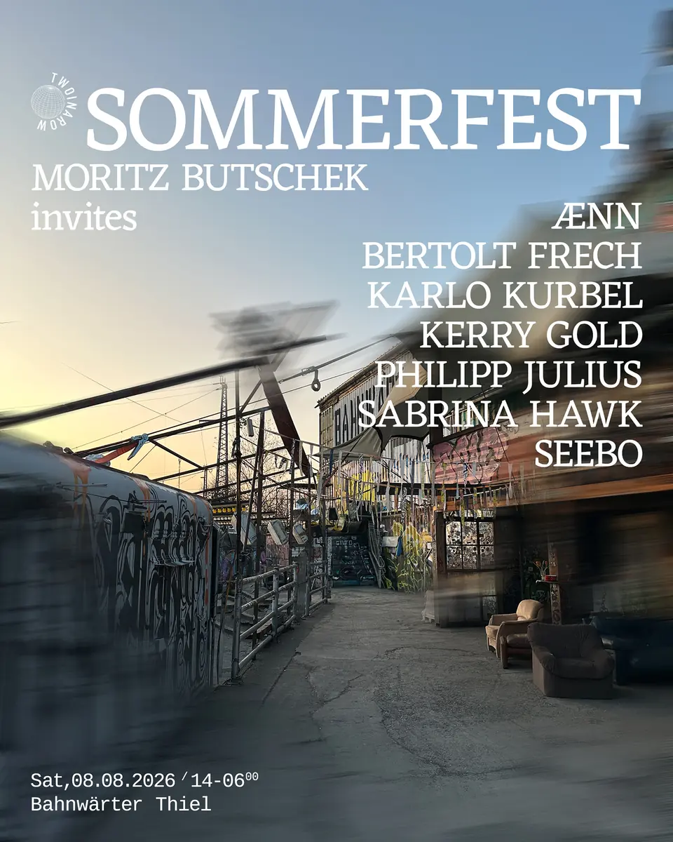 Sommerfest - Moritz Butschek lädt ein - Open Air & Club — Bahnwärter Thiel, München