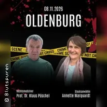 True Crime in Oldenburg - Blutspuren Tour 2026 Real Crimes — Kulturetage Oldenburg, Oldenburg