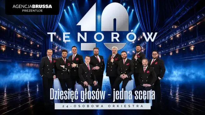 10 Tenorów - 10 głosów jedna scena — Aula Uniwersytetu im. Adama Mickiewicza, Poznań