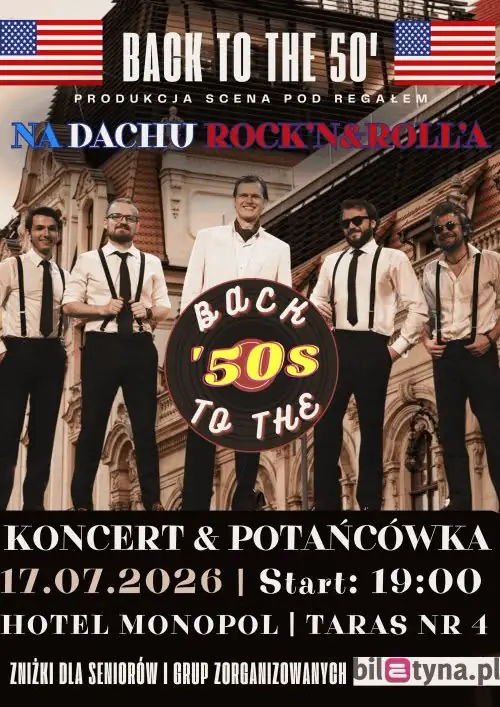 Back to the 50' na dachu Wrocławia — Hotel Monopol, Wrocław