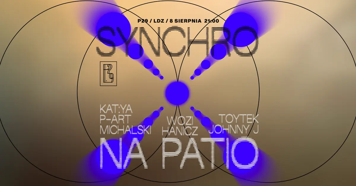 SYNCHRO NA PATIO — P29, Лодзь