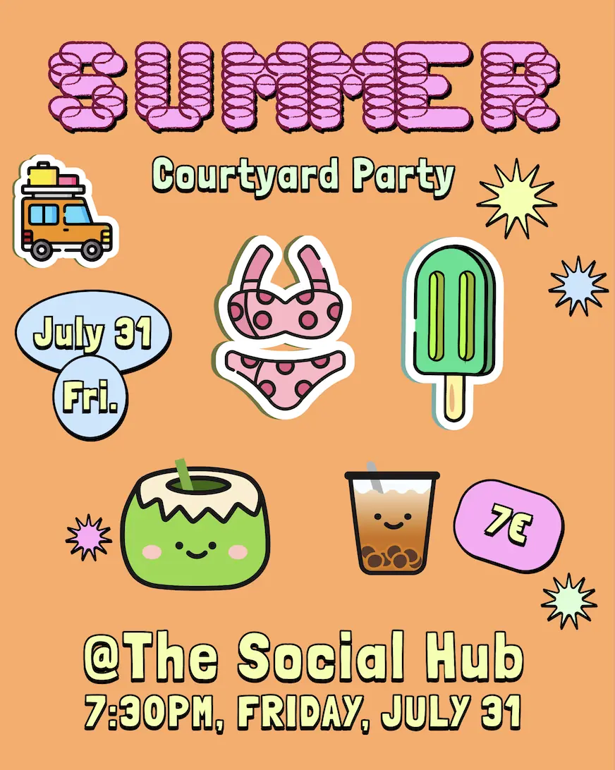 Summer Courtyard Party with KIKI BERLIN — The Social Hub Berlin, Berlin