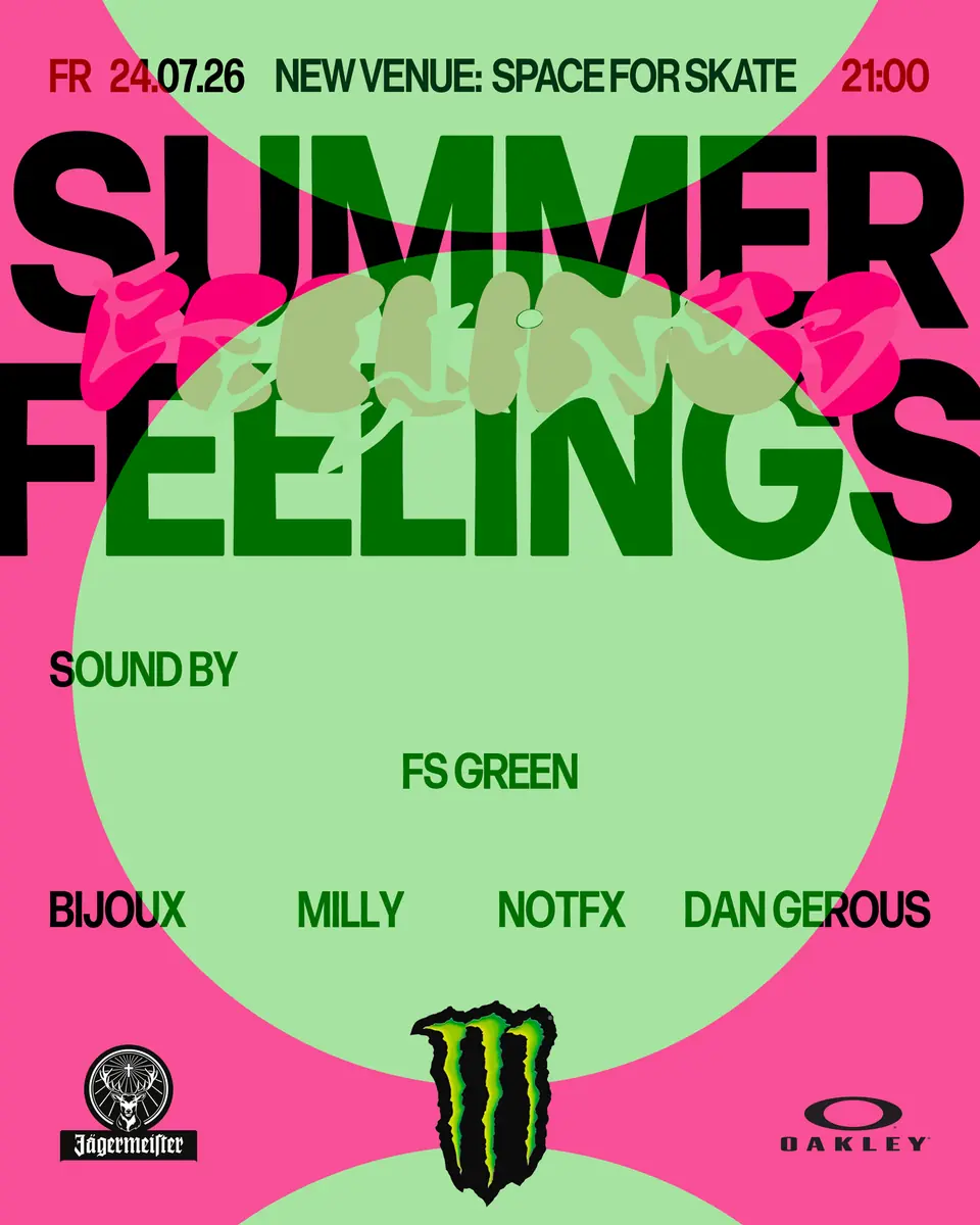 Summer Feelings with FS Green — Space for Skate, Mnichov