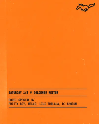 GoRei Special with Pretty Boy, Mello, Lili tralala, DJ Shogun