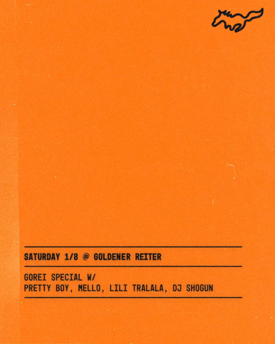 GoRei Special with Pretty Boy, Mello, Lili tralala, DJ Shogun — Goldener Reiter, Mnichov