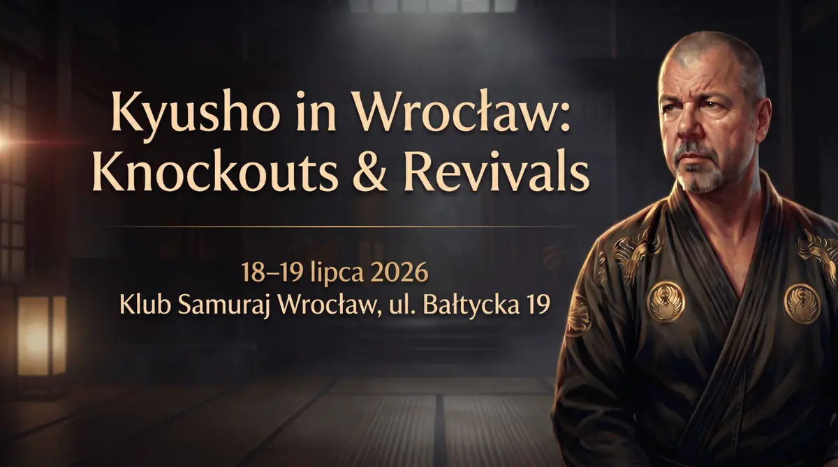 Kyusho ve Vratislavi: Knockouty a oživení - workshopy Kyusho Jutsu — Klub Sportowy Samuraj, Vratislav
