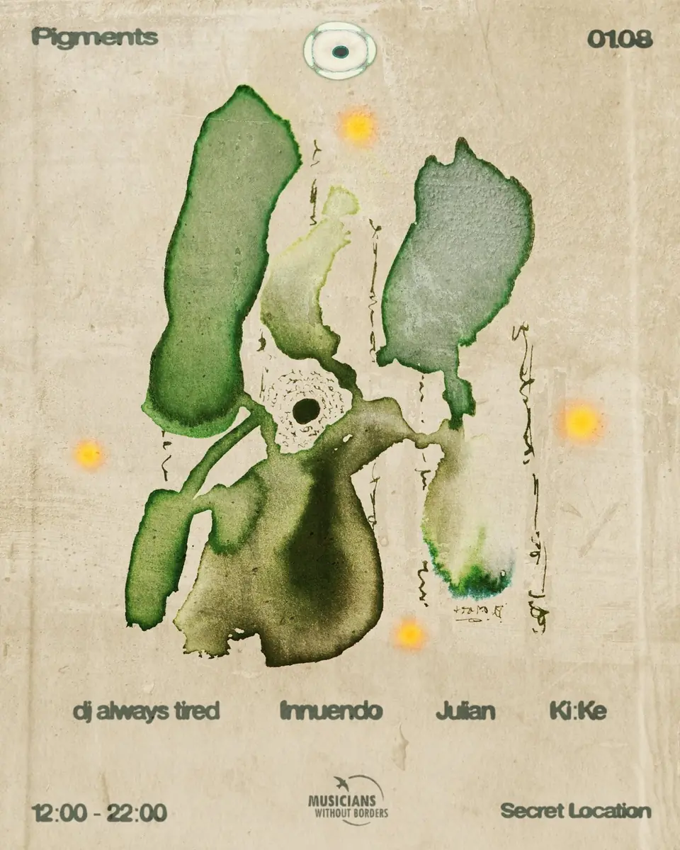 Pigments Open Air — TBA - Secret Open Air, Berlin