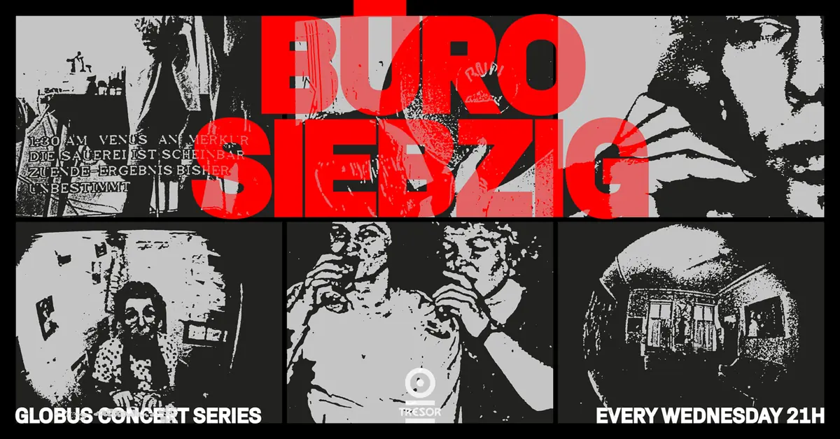 Büro Siebzig: PÖ LIVE - hosted by Nyege Nyege Festival — Tresor / Globus, Berlin