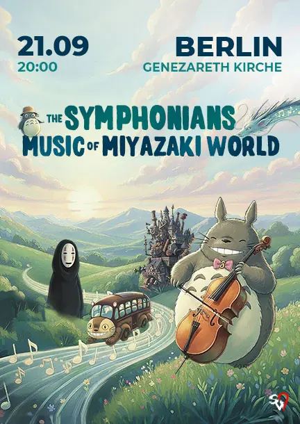 Music of Miyazaki World. Kammermusikkonzert in Berlin — Genezareth Kirche, Berlin