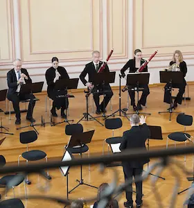 1. Klassik um 11 - Baroque Variety - Works by Praetorius, Biber, Telemann and Pachelbel, cond. W. Padberg — Jesuitenkolleg Trier, Trier