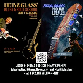 Die Rickenbackers Session - Blues, Rock, Pop, Funk pro každého! — Art Stalker, Berlín
