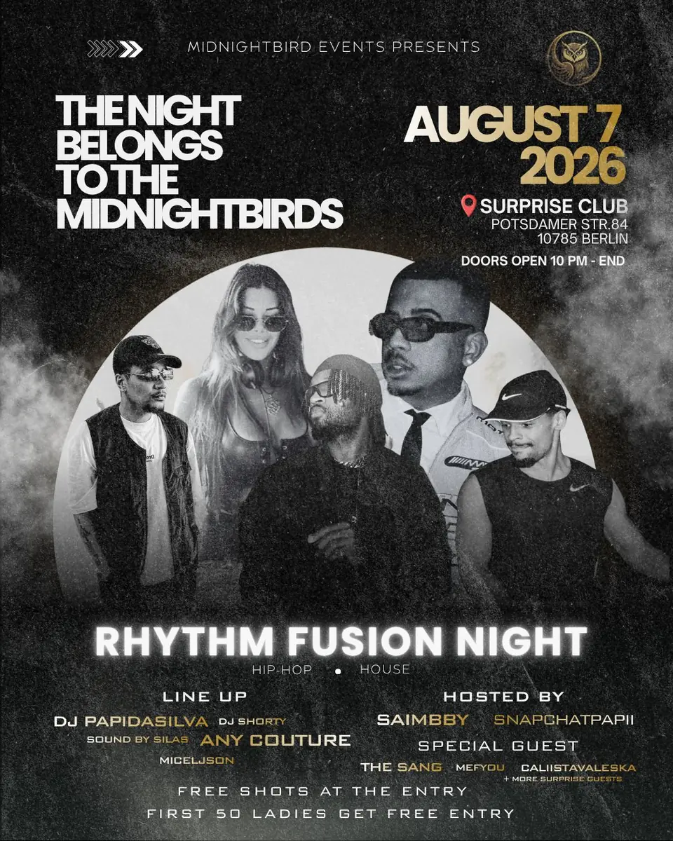 Rhythm Fusion Night — Suprise Club, Berlin