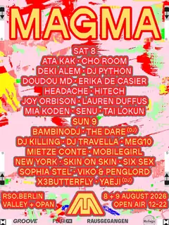 MAGMA Festival | 08 и 09 августа 2026