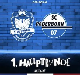 1. FC Phönix Lübeck - SC Paderborn 07 — Stadion an der Lohmühle, Lübeck