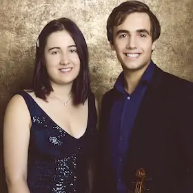 Pauline Creuz (Klavier) und Lewin Creuz (Violine) — Kolleg St. Blasien e. V., Sankt Blasien