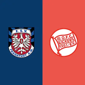 FSV Frankfurt - Kickers Offenbach — BBBank Arena, Frankfurt nad Mohanem