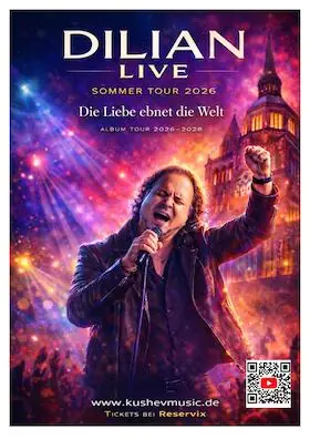Dilian Kushev - Pop & Rock Koncert "Die Liebe ebnet die Welt" - Album-Tour 2026 — Kulturkirche St. Jakobi Stralsund, Stralsund