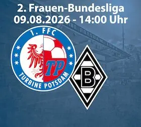 1. FFC Turbine Potsdam - Borussia Mönchengladbach — Karl-Liebknecht-Stadion, Potsdam