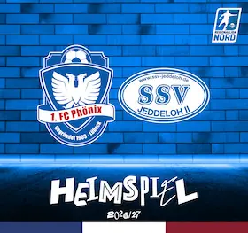 1. FC Phönix Lübeck - SSV Jeddeloh II — Stadion an der Lohmühle, Lübeck