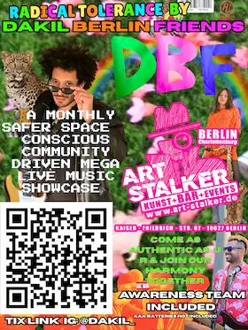Dakil Berlin Friends - Indie-Disco-Rock — Art Stalker, Berlin