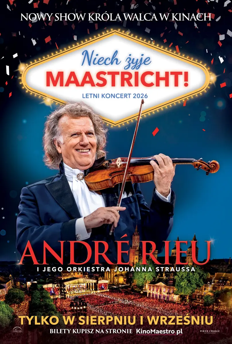 André Rieu. Niech żyje Maastricht! — Miejski Dom Kultury w Słupcy, Słupca