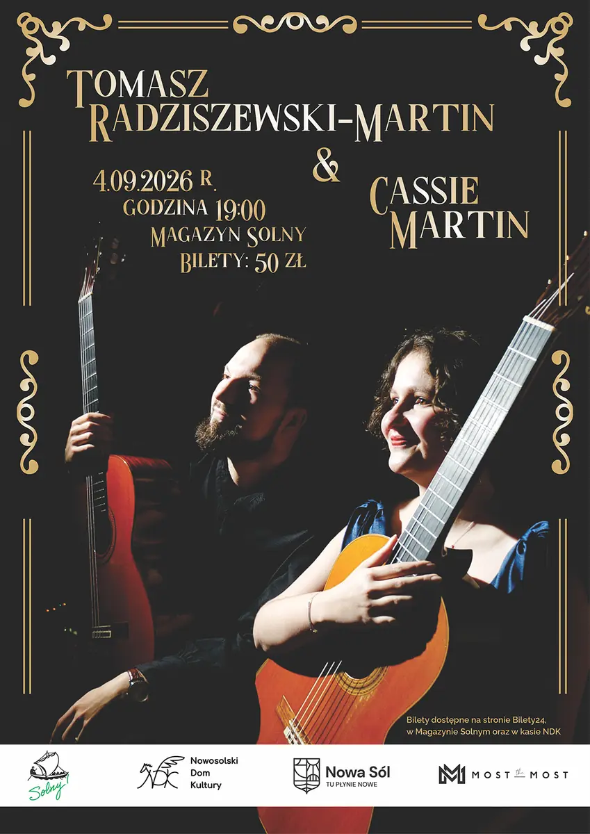 Tomasz Radziszewski-Martin a Cassie Martin — Magazyn Solny, Nowa Sól